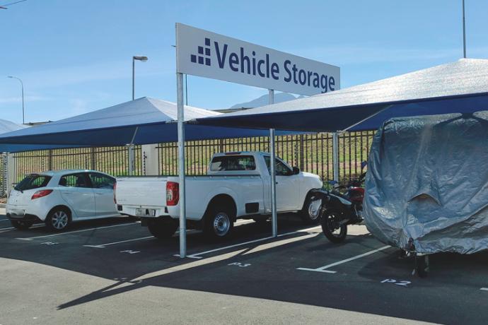 Blue Spaces Vehicle Parking